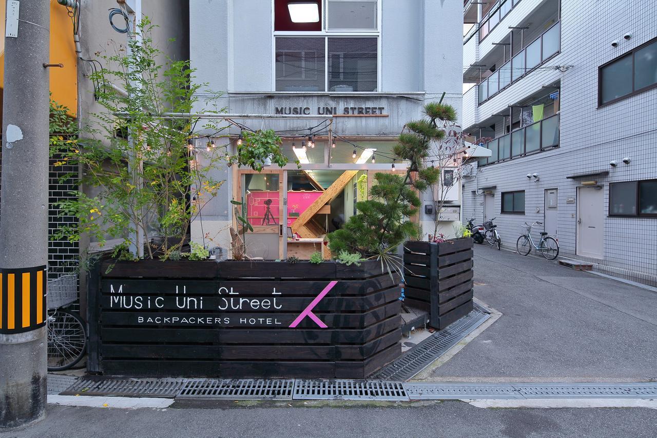 Music Uni Street Backpacker'S Hostel Toyonaka Exterior foto